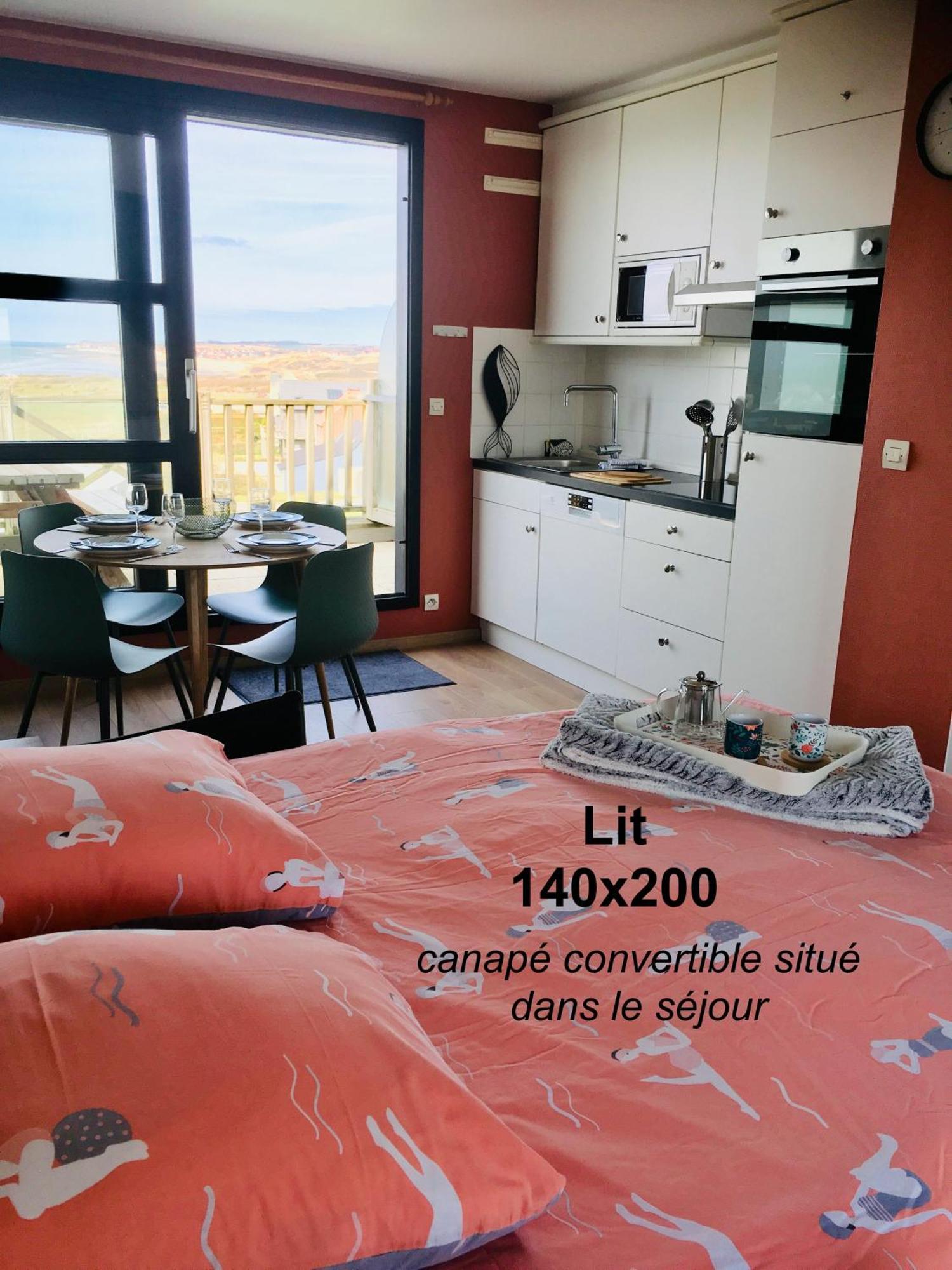 La Mer Vue D'En Haut , Duplex A La Naturelle Sur La Cote D'Opale Wimereux Ngoại thất bức ảnh